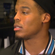 Cam Newton during post-Super Bowl 50 interview Feb. 9, 2016
Screenshot via ESPN